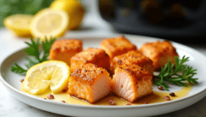 Air Fryer Salmon Bites Recipe