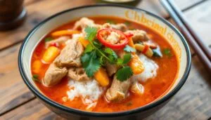 chopt spicy chicken soup recipe with rice