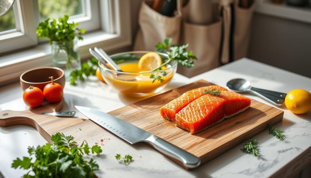 kitchen tools for salmon