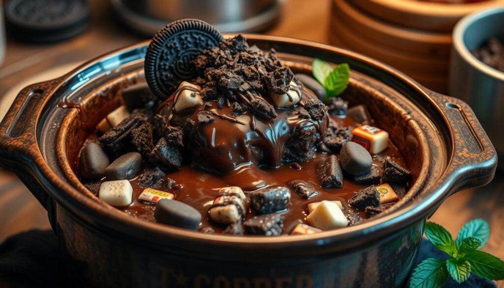 oreo lava cake