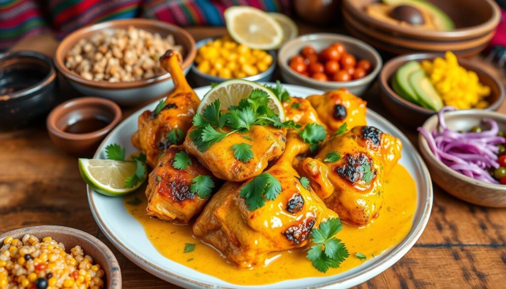 peruvian chicken aji amarillo