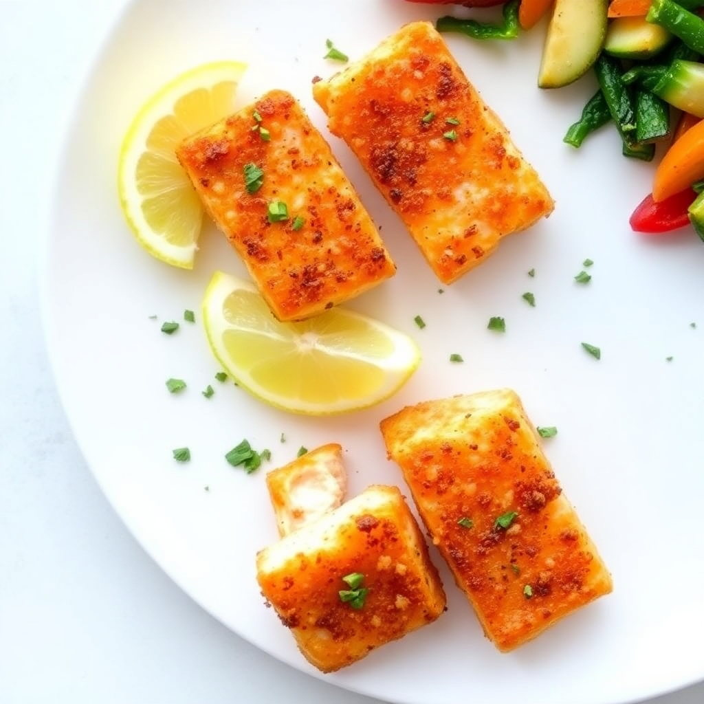 bang bang salmon bites air fryer